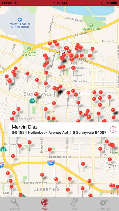 Sex Offenders Search iPhone