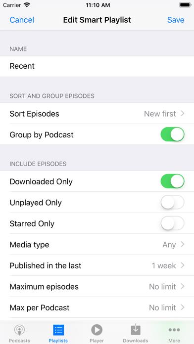 PodCruncher Podcast Player