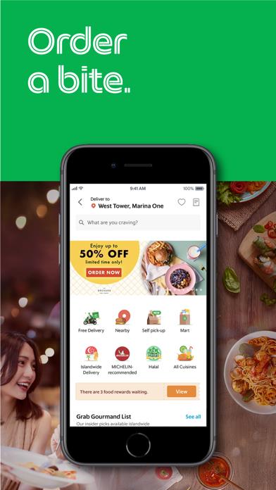 Grab: Taxi & Food Delivery