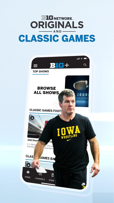 B1G+: Watch College Sports