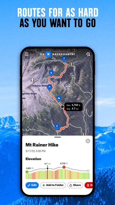 onX Backcountry Snow/Trail GPS