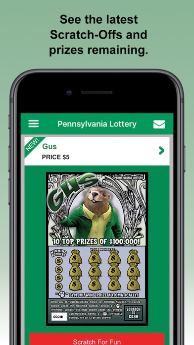 PA Lottery Official App