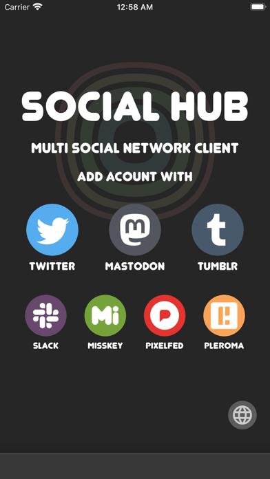 SocialHub - SocialMedia Client