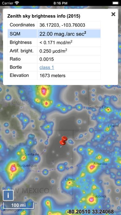 Light Pollution Map