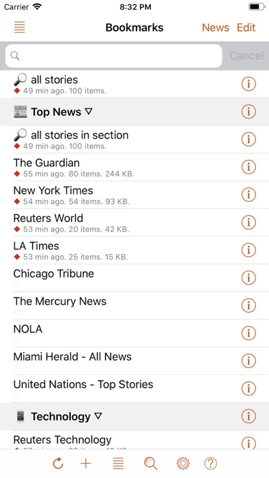 Speak News - RSS news reader