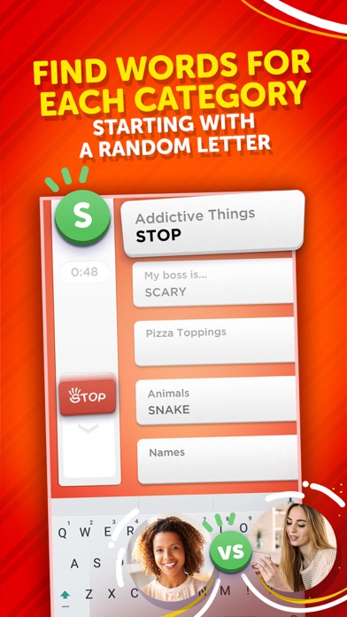 Stop - Categories Word Game
