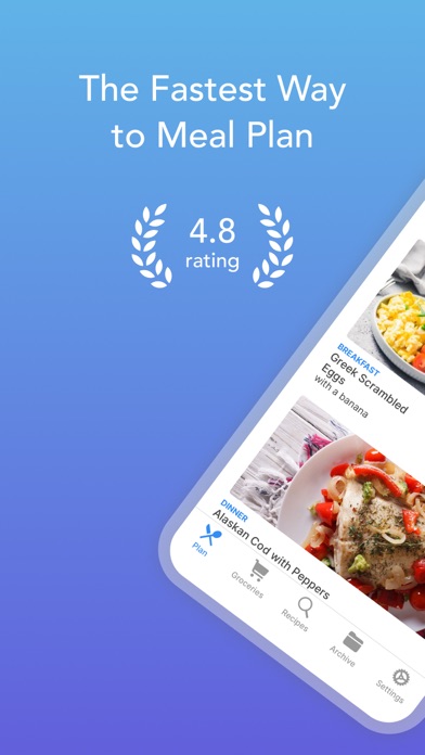 Intent Meal Planner & Recipes