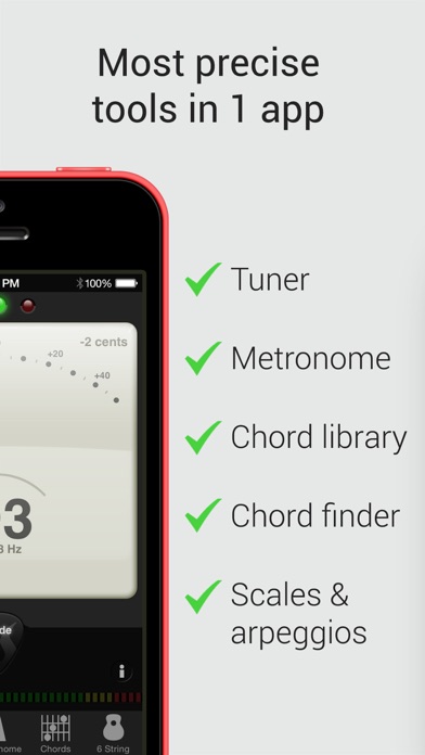 GuitarToolkit - tuner, metronome, chords & scales