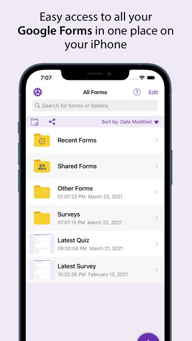 Forms - Google Forms Manager