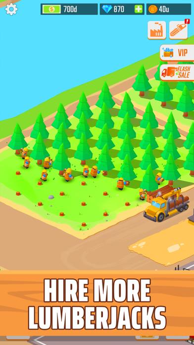 Idle Lumber Empire - Wood Game