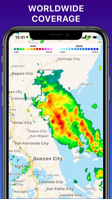 RAIN RADAR °- sky weather NOAA