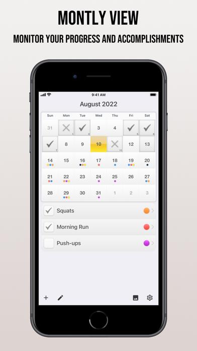 Workout Calendar - Motivation