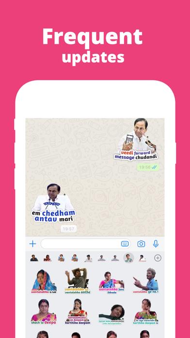 Sticker Babai: Telugu Stickers