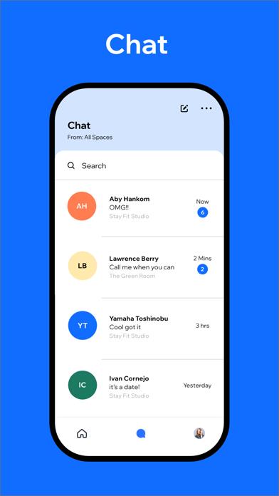 Spaces: Follow Businesses