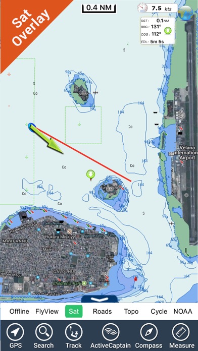 Maldives GPS Map Navigator