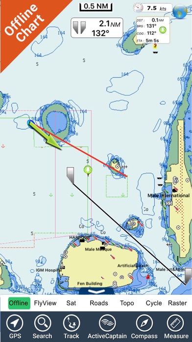 Maldives GPS Map Navigator