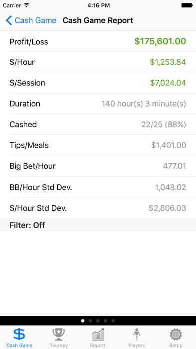 Poker Income Bankroll Tracker