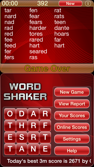 Word Shaker