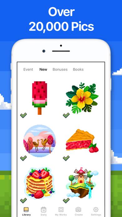 Pixel Art: Paint by Number