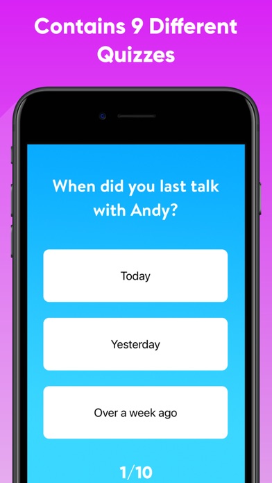 BFF Friendship Test - Quiz