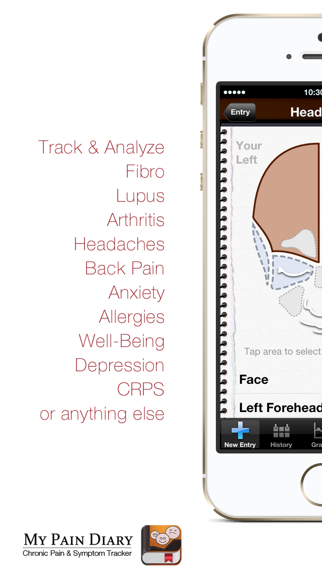 My Pain Diary: Chronic Pain & Symptom Tracker