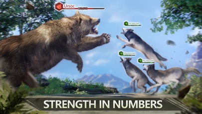 Wolf Game: Wild Animal Wars