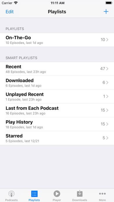 PodCruncher Podcast Player