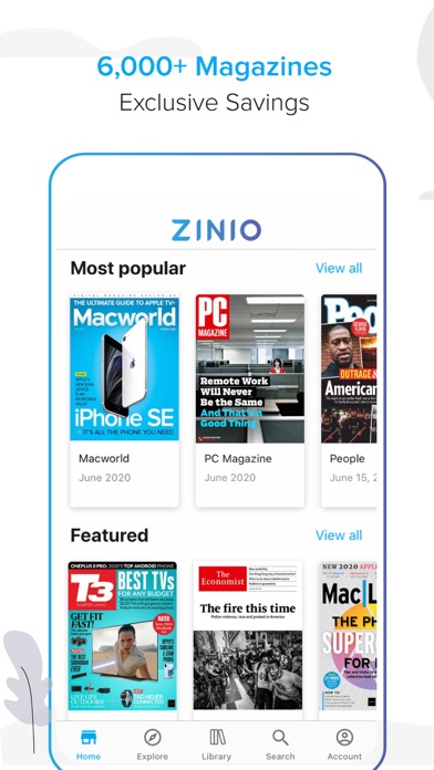 ZINIO - Magazine Newsstand