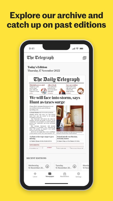 The Telegraph: UK & World News