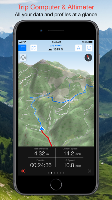 Maps 3D PRO - Hike & Bike