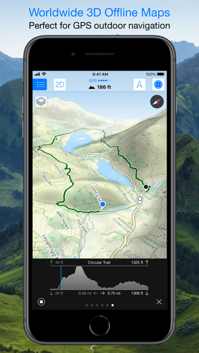 Maps 3D PRO - Hike & Bike