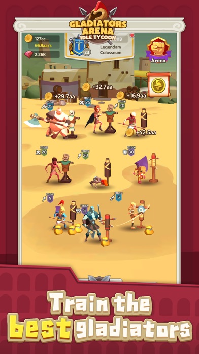 Gladiators Arena: Idle Tycoon