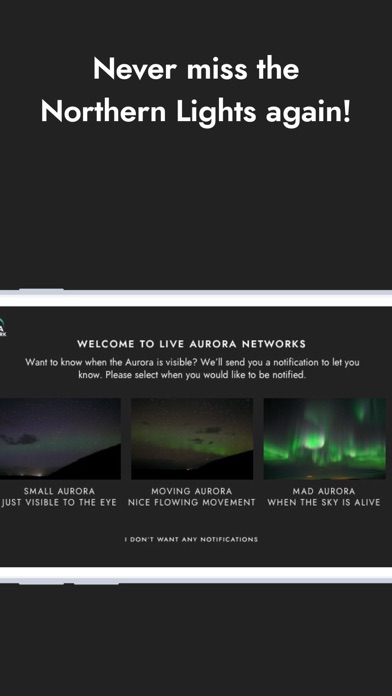 Northern lights Aurora Network