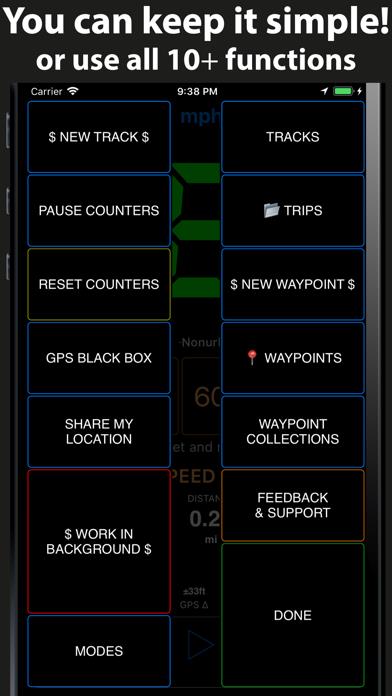 Speedometer 55 GPS Speed & HUD