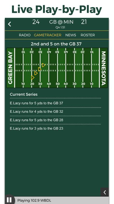 Green Bay Football Radio & Live Scores