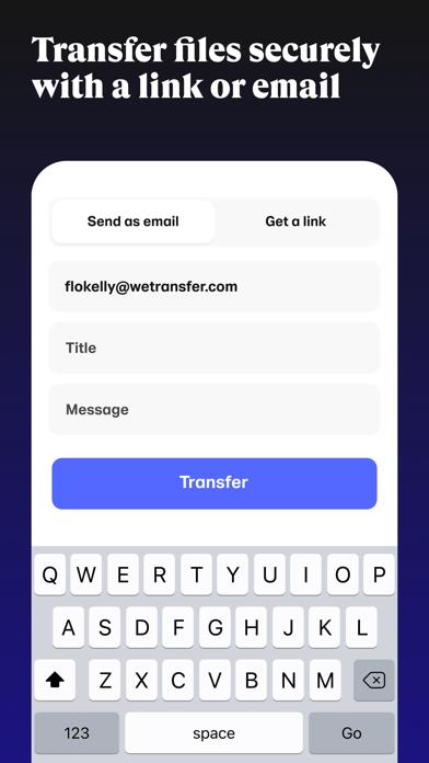 WeTransfer Share Send Files IOS Download Panda Helper