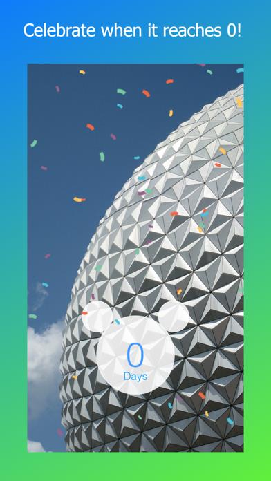 Countdown for Disney World
