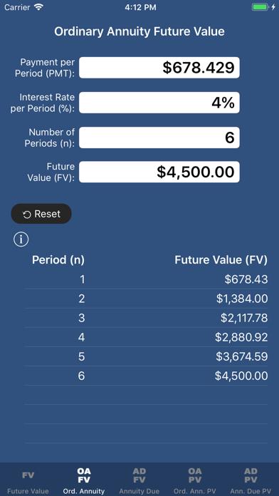 SuperFVCalc: FV, PV, Annuities