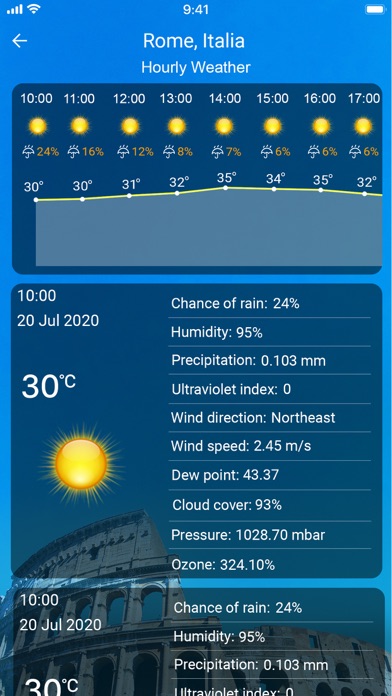 Weather forecast & NOAA Radar