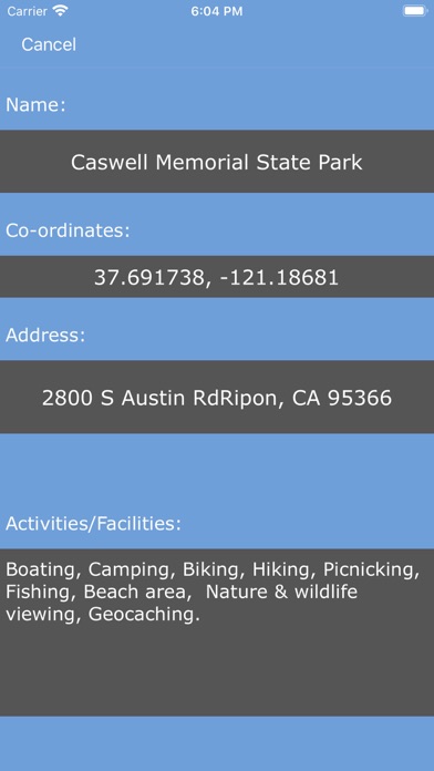 California State Parks!