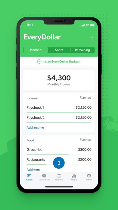 EveryDollar: Budget Your Money