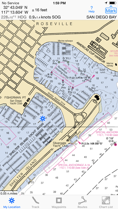 i Sail GPS : NOAA USA Charts