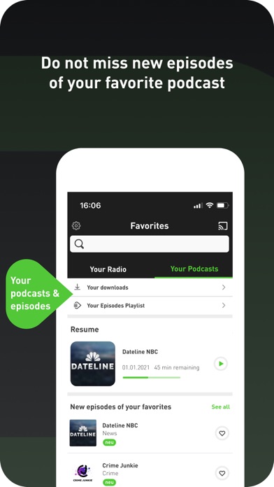 radio.net - radio and podcast