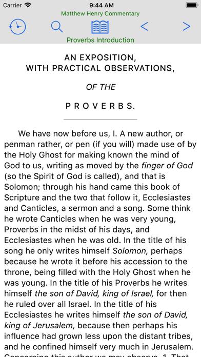 Matthew Henry Commentary