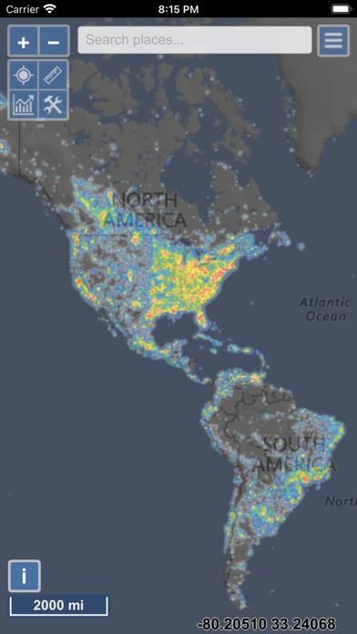 Light Pollution Map