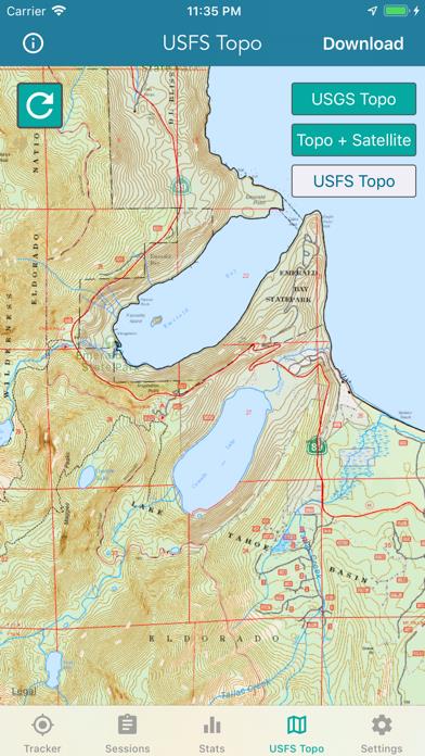 Topographic Maps & Trails