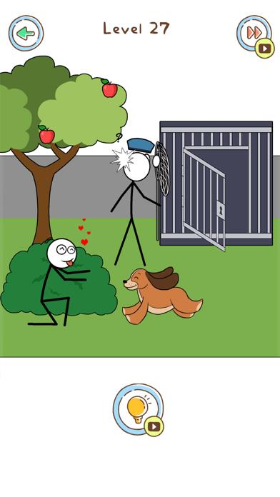 Thief Puzzle: to pass a level