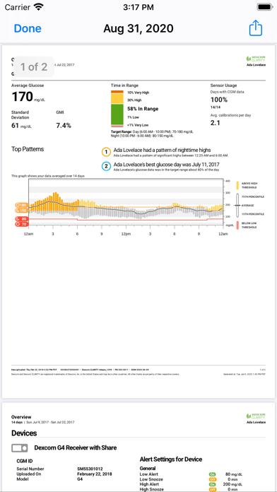 Dexcom Clarity