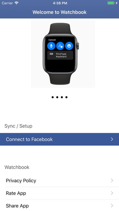 Watchbook for Facebook
