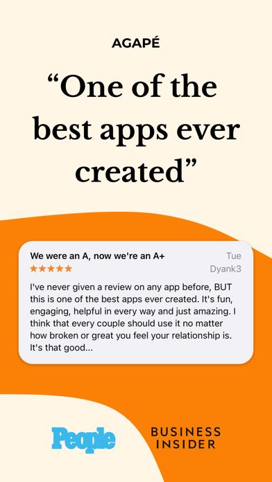 Agapé: App for Couples